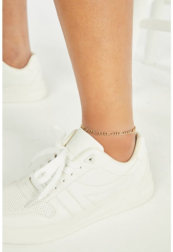 Freya Multi Chain Anklet Gold