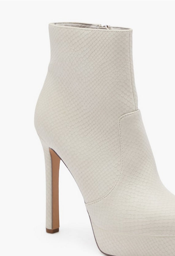 NATASHIA PLATFORM BOOTIE Birch