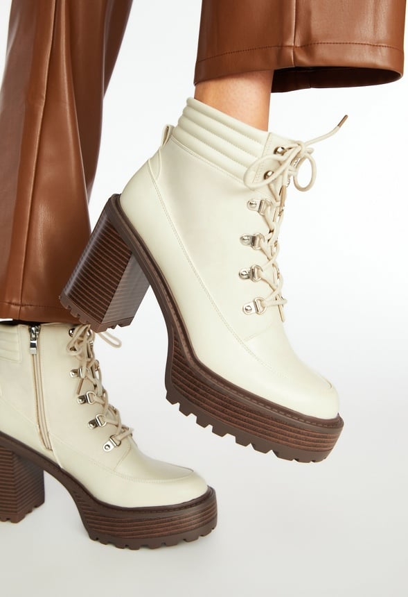 Alessia Platform Bootie Birch