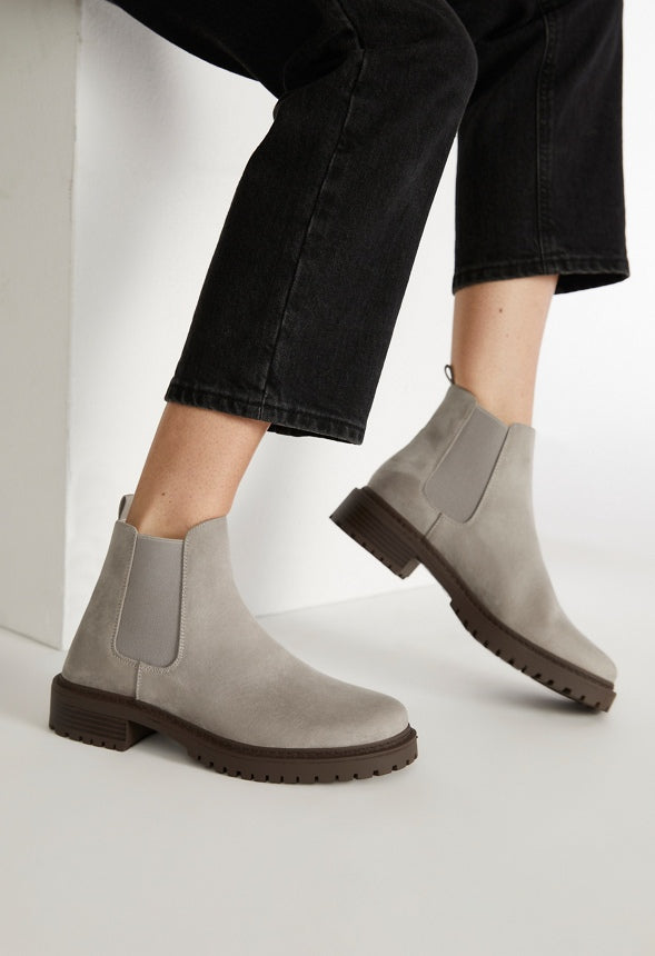 Nolan Chelsea Bootie Gray
