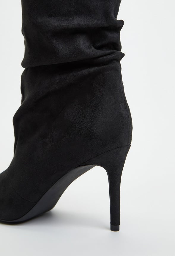 Natalia Stiletto Bootie Black