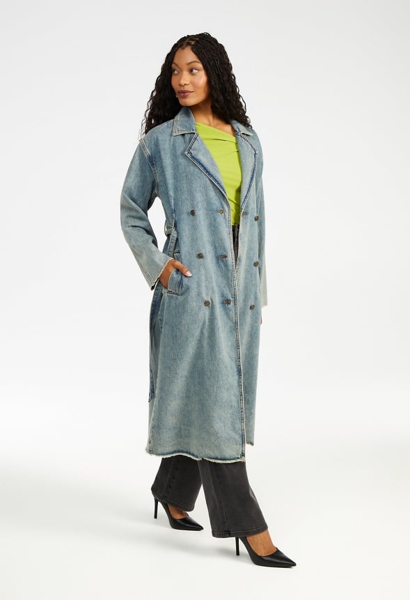 Denim Trench Coat Vault