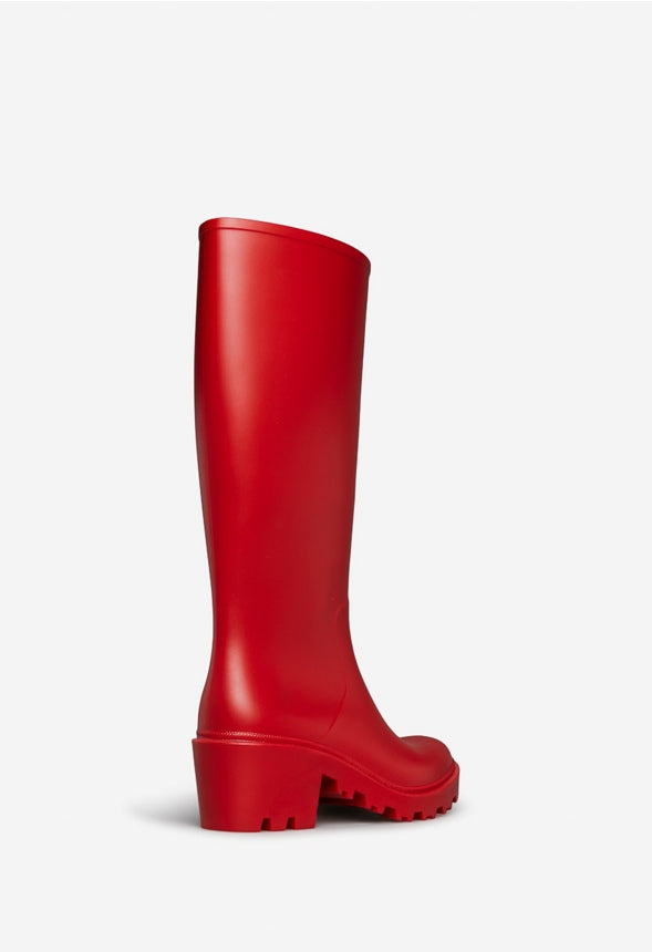 ROONIE TALL RAIN BOOT High Risk Red