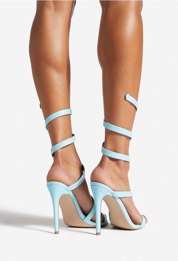 RONJA STRAPPY HEELED SANDAL Petite Four