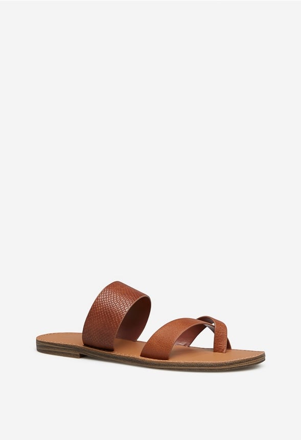 Cloey Slide Sandal Whiskey