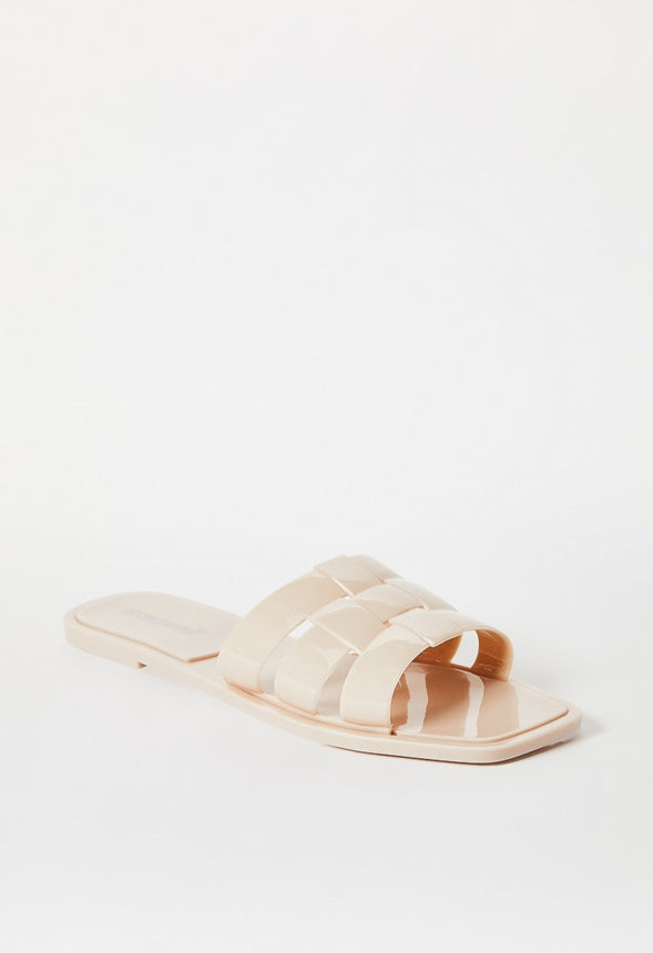 ISLA FLAT SLIDE SANDAL Shell