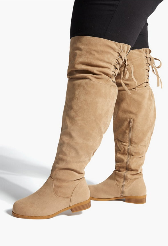 RAMONA HIGH FLAT BOOT Portabella