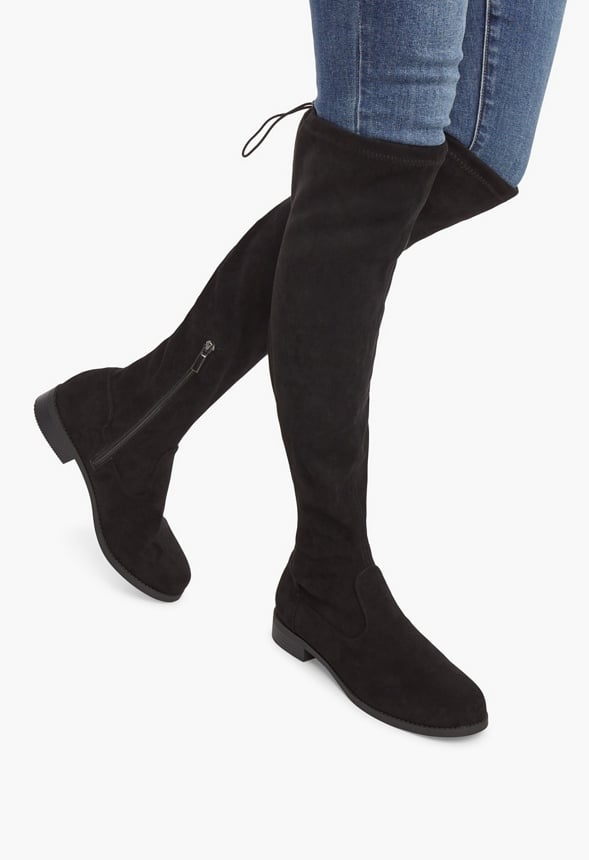 REENA FLAT BOOT Black