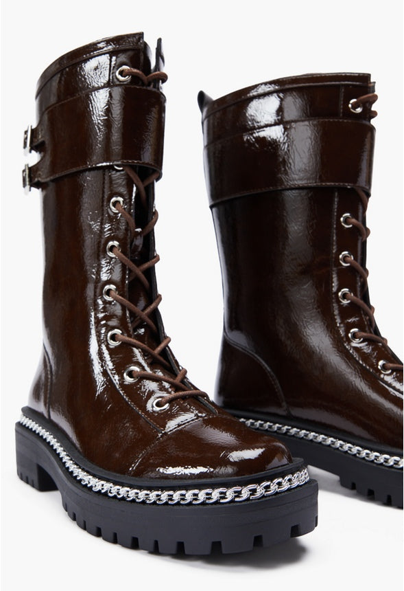 UVEATTE FLAT BOOT Coffee