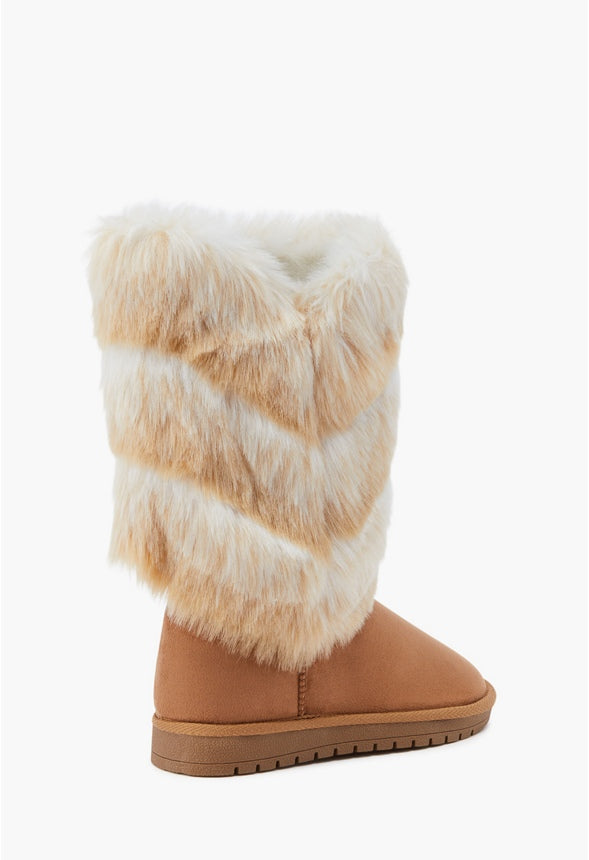 TAEBRELL FUZZY BOOTIE Beige