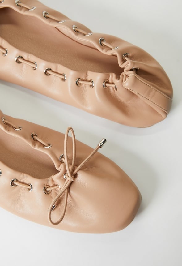 Amari Ballet Flat New Nude