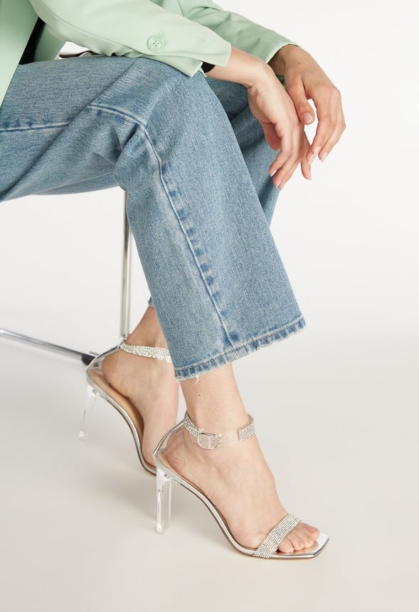 JOLEENE PVC SANDAL Clear