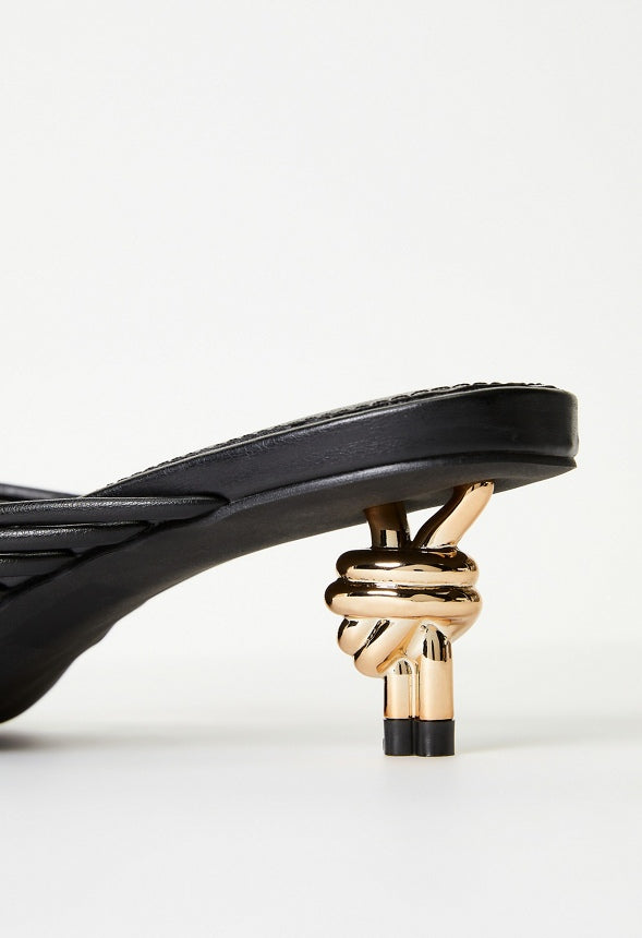 Vivi Heeled Sandal Black