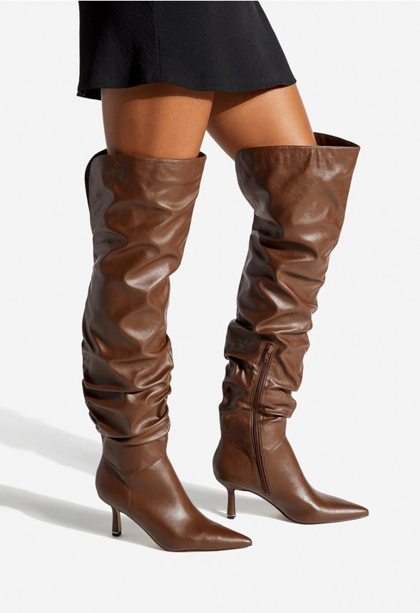 MEYA STILETTO BOOT Brown