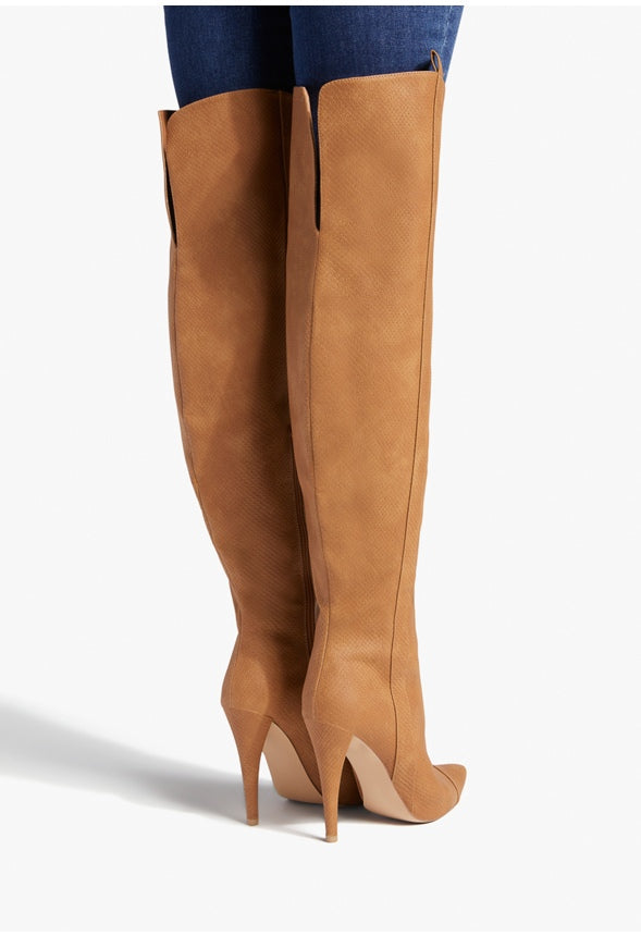 DAPHANY STILETTO BOOT Camel