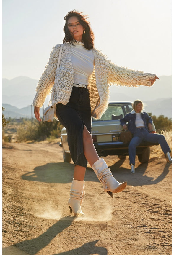 Sanna Slouchy Boot Birch