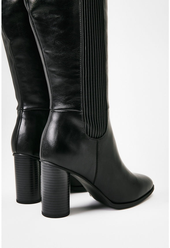 Jodie Over-The-Knee Boot Black Caviar