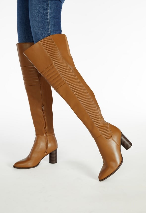 Jodie Over-The-Knee Boot Brown