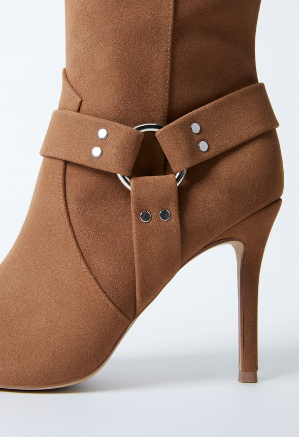 Lucinda Stiletto Boot Oak