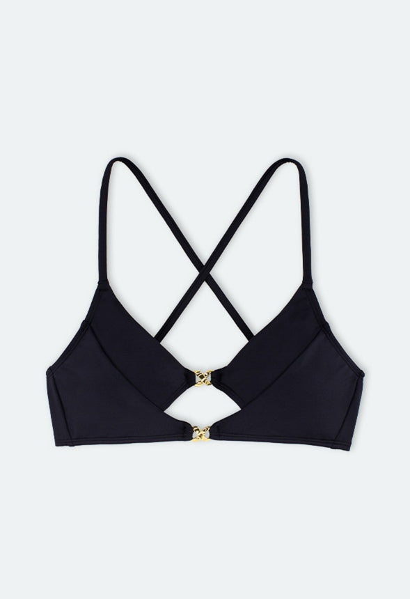 ZARIA BIKINI TOP Black
