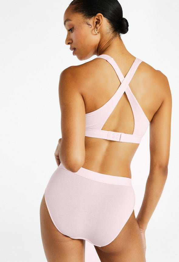 Hallie Undies (Two-Pack) Pink/ Grey