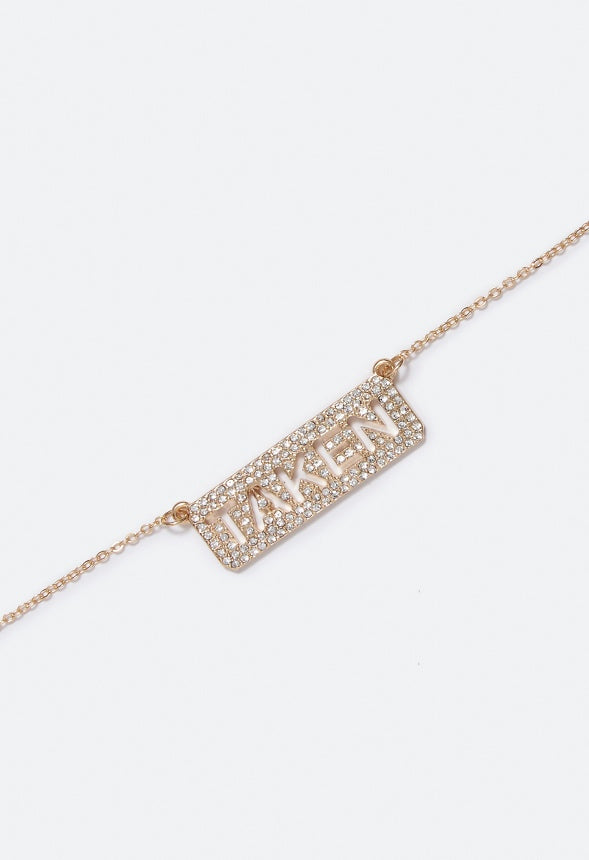 Abby Taken Necklace Gold