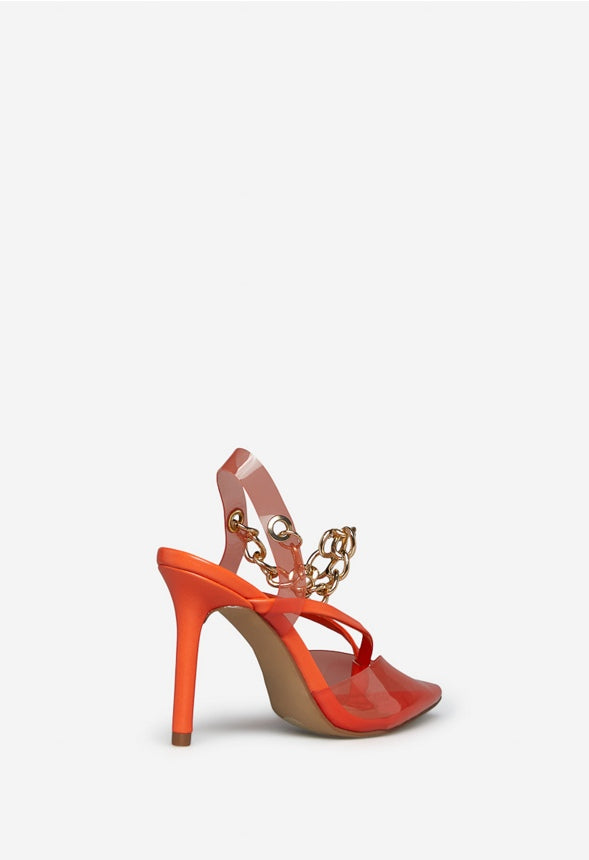 SANJANA POINTED-TOE PUMP Dragon Fire