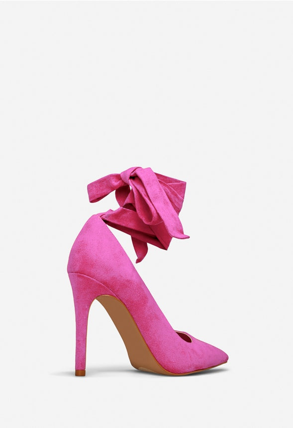 AKEIYLA LACE UP PUMP Rose Violet