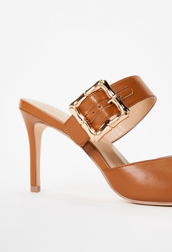 Cynthia Pointed Toe Pump Camel