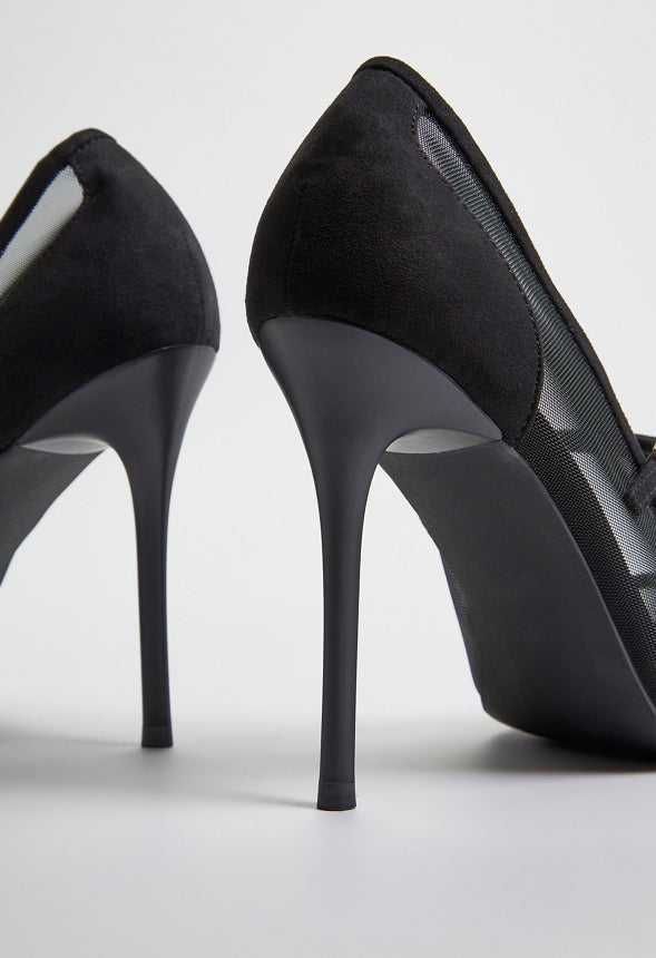 Valentina Mary Jane Pump Black