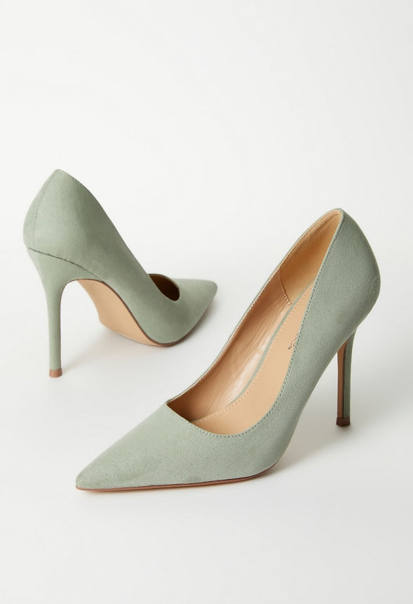 Naomi Classic Pump Seagrass Green