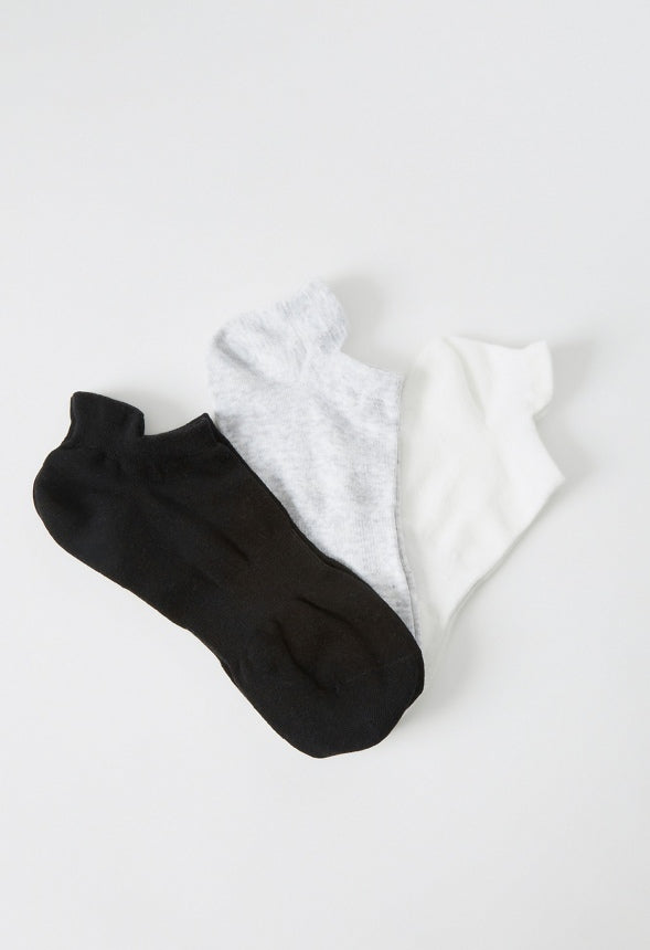Active Sock Set White/Grey/Black