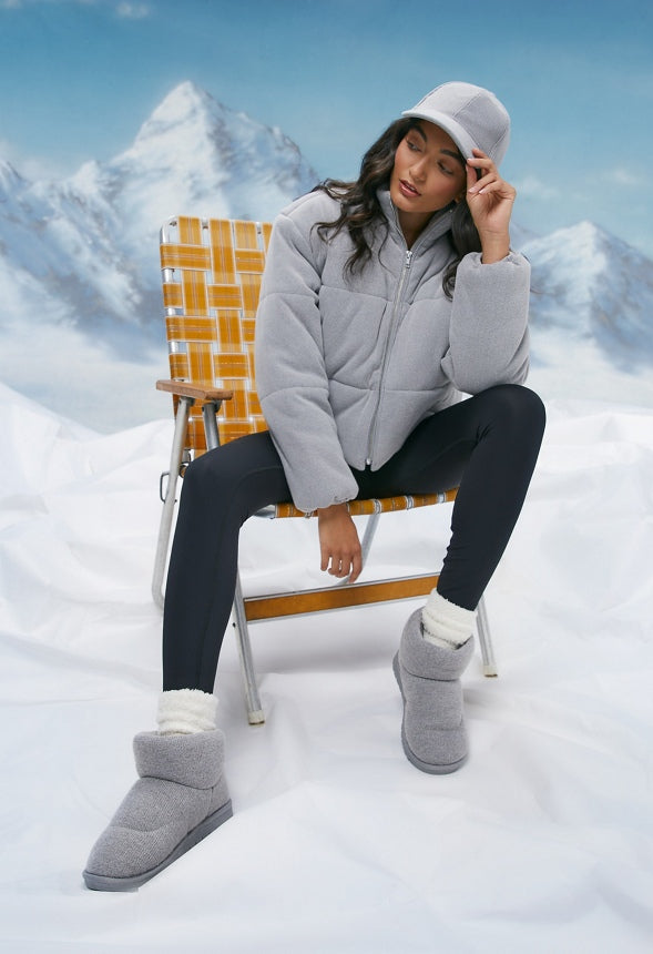 Cozy Sock Set Birch White/ Blush