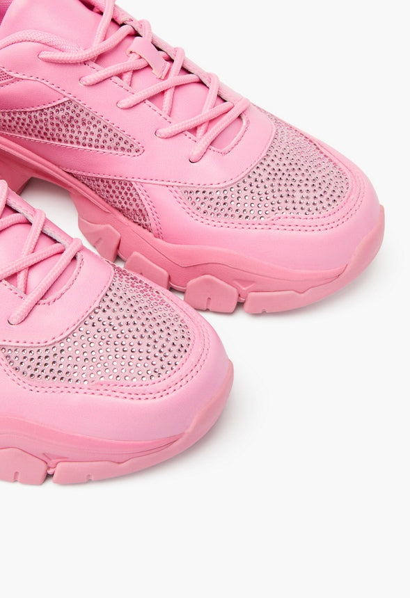 XIMENA CHUNKY SNEAKER Pink
