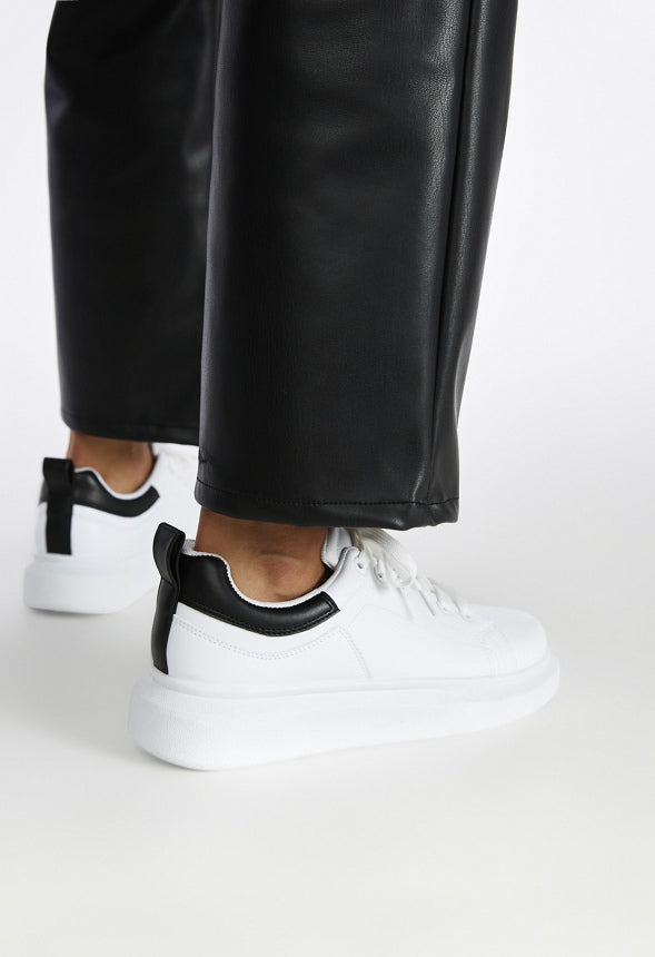 Breanne Platform Sneaker White Combo