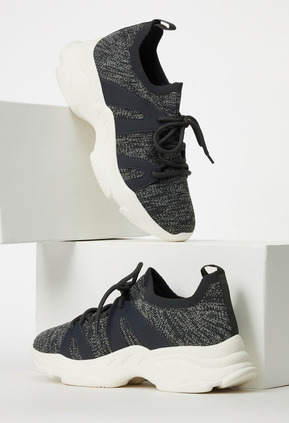 Jasmyne Athletic Sneaker Heathered Grey