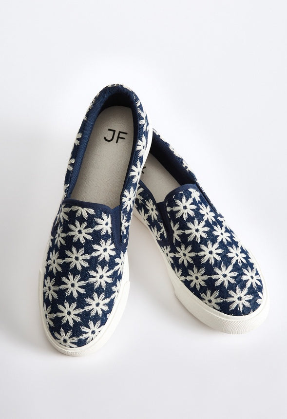 Lexy Slip-On Sneaker Blue Ashes Floral
