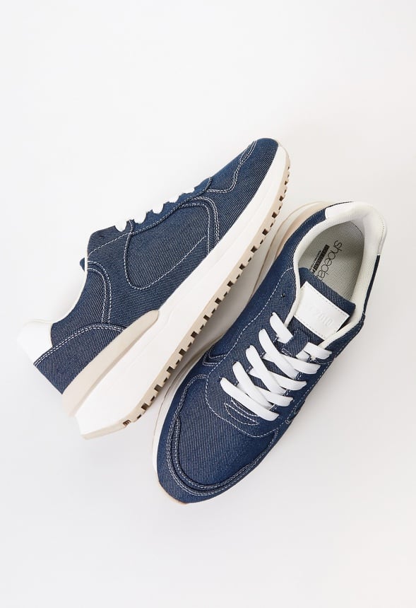 Rue Athletic Sneaker Denim Multi