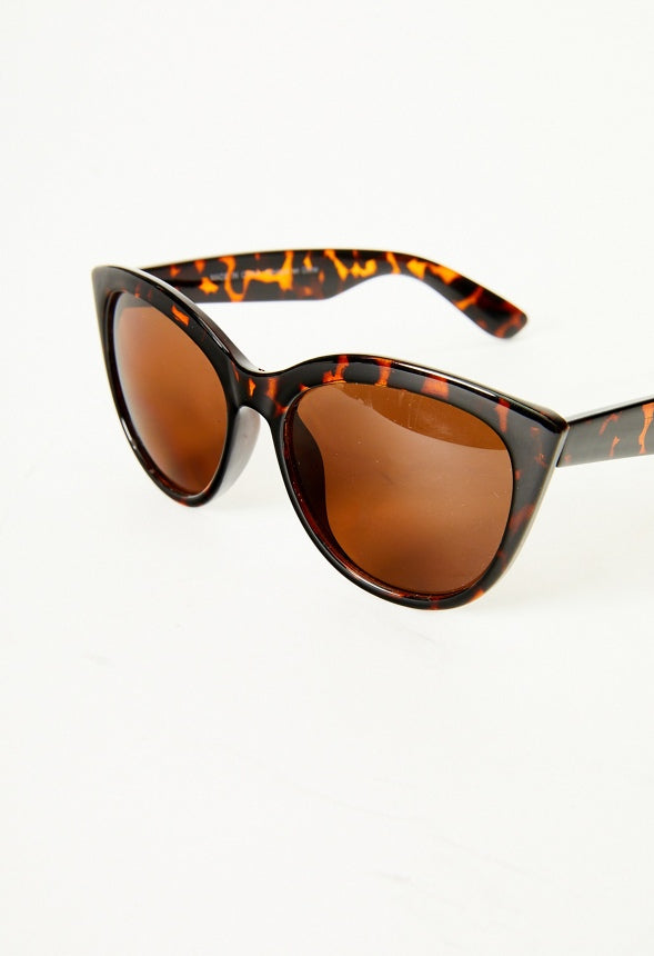CLASSIC CAT-EYE SUNGLASSES Tortoise