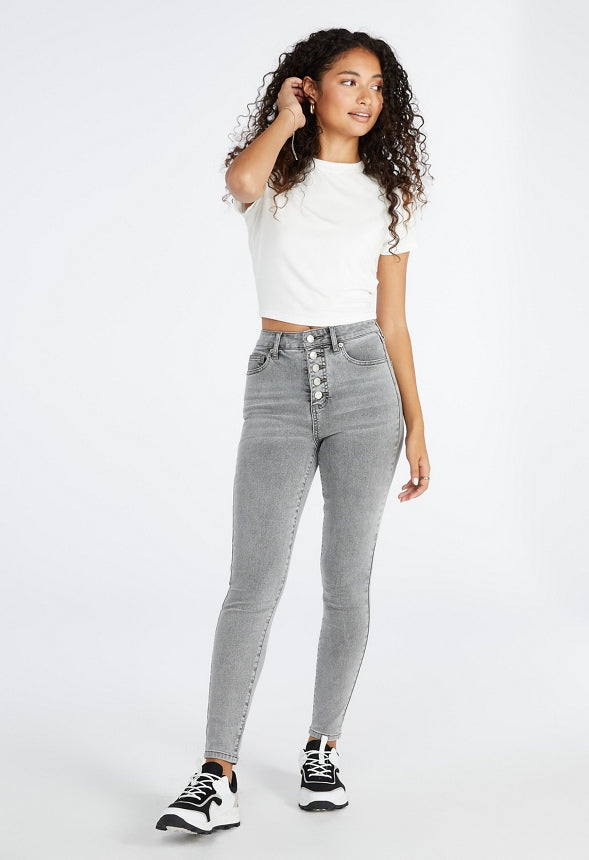 Blake High Rise Tummy Tamer Jeans Silence