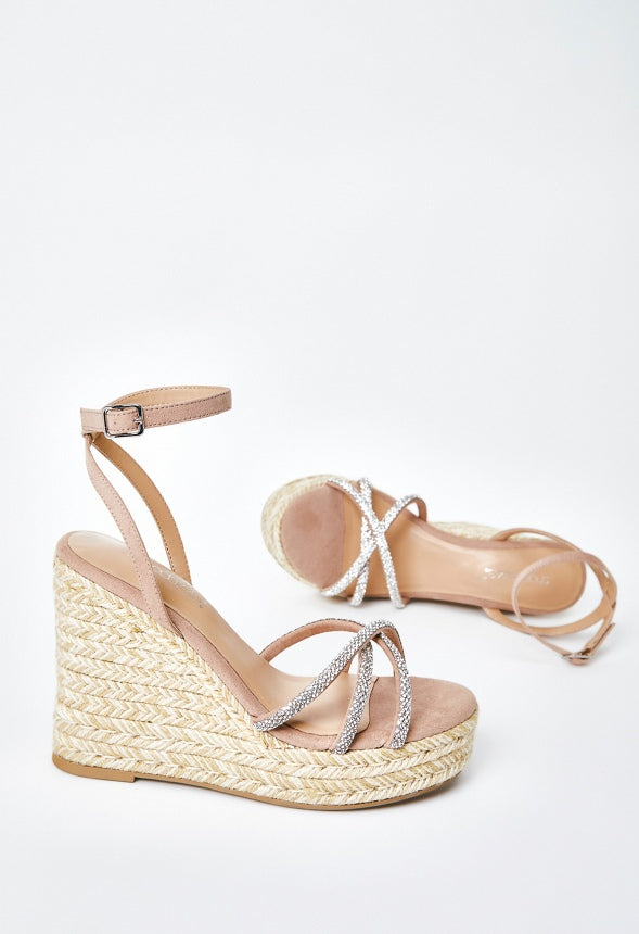 Kelsie Wedge Espadrille Sandal Rugby Tan