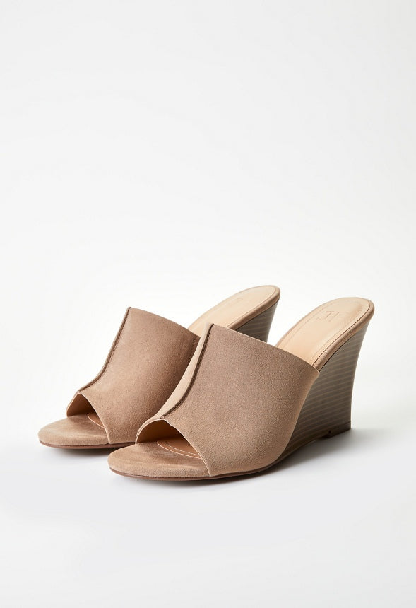 Kailey Wedge Sandal Taupe