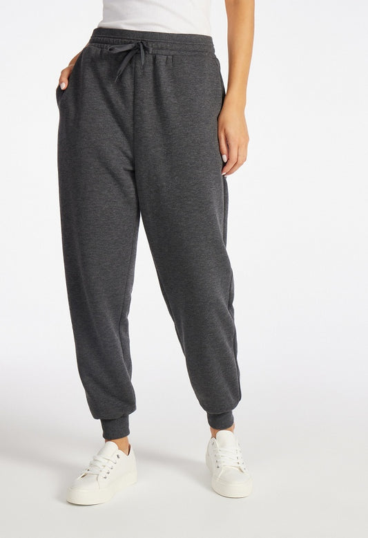 Booty Sculptor Fleece Joggers Dark Heather Grey
