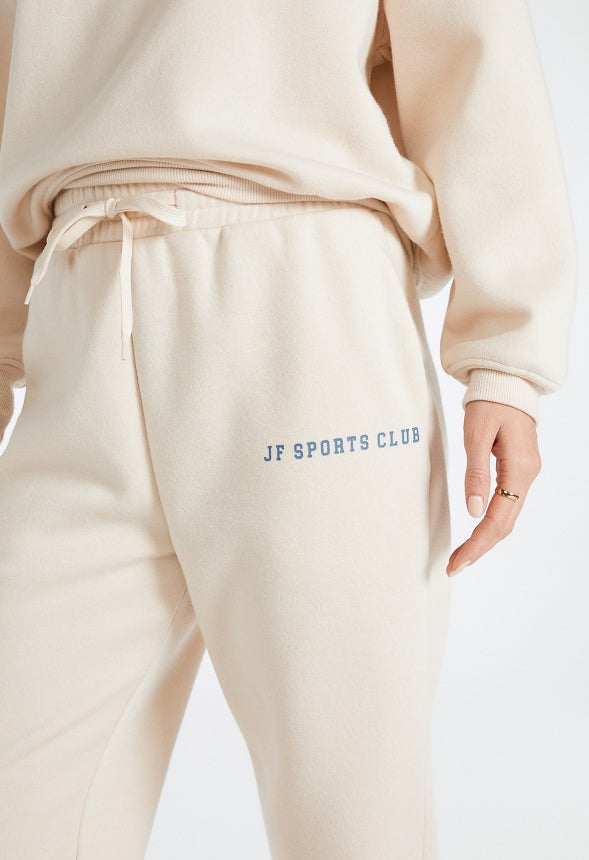 Graphic Sweatpants Birch White