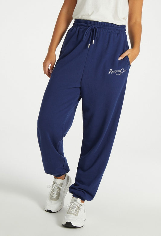 Sweat Joggers Medieval Blue/ White Graphic