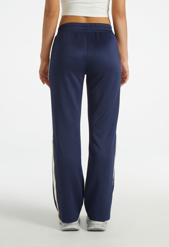 Snap Off Track Pants Medieval Blue/ Pristine