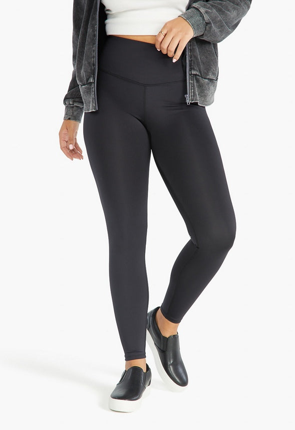 HIGH WAISTED SHAPE AND SCULPT LEGGING Caviar