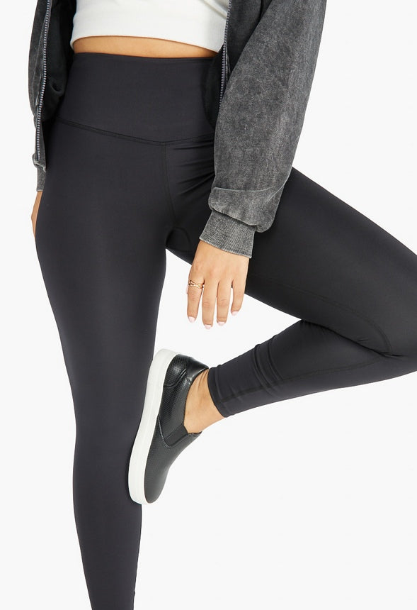 HIGH WAISTED SHAPE AND SCULPT LEGGING Caviar