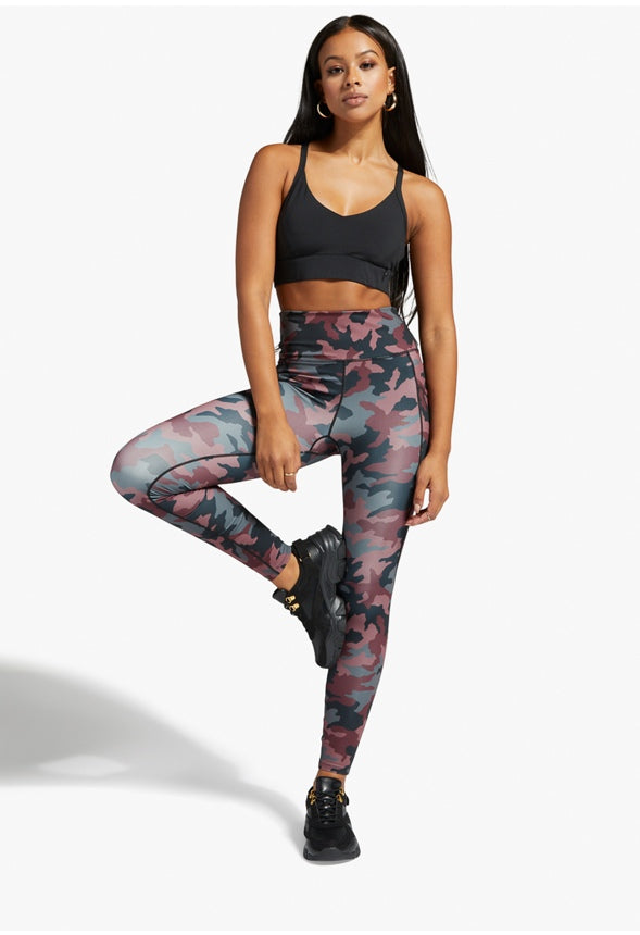HIGHWAIST PRINTED POCKET LEGGING Port Royale Camo
