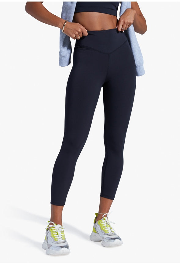 RUCHED SHAPE & SCULPT LEGGING Caviar